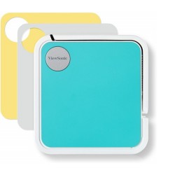 Viewsonic M1 mini Plus videoproyector Proyector portátil 120 lúmenes ANSI LED WVGA (854x480) Blanco