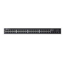 DELL N-Series N1548 Gestionado L3 Gigabit Ethernet (10/100/1000) 1U Negro