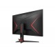 AOC G2 CQ32G2S LED display 81,3 cm (32") 2560 x 1080 Pixeles UltraWide Full HD LCD Negro, Rojo