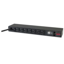 APC AP7801B unidad de distribución de energía (PDU) 8 salidas AC 1U Negro