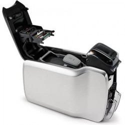 Zebra ZC300, Impresora de Credenciales, Transferencia Térmica, 2 Caras, 300 x 300DPI, USB 2.0, Ethernet, Negro/Plata