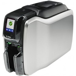 Zebra ZC300, Impresora de Credenciales, Transferencia Térmica, 2 Caras, 300 x 300DPI, USB 2.0, Ethernet, Negro/Plata