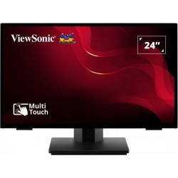Viewsonic TD2465 pantalla de señalización Panel plano interactivo 61 cm (24") LED 250 cd / m² Full HD Negro Pantalla 