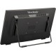 Viewsonic TD2465 pantalla de señalización Panel plano interactivo 61 cm (24") LED 250 cd / m² Full HD Negro Pantalla 