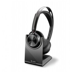 POLY Voyager Focus 2 UC Auriculares Inalámbrico y alámbrico Diadema Oficina/Centro de llamadas USB tipo A Bluetooth Ne