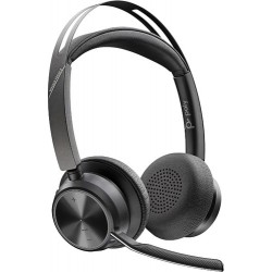POLY Voyager Focus 2 UC Auriculares Inalámbrico y alámbrico Diadema Oficina/Centro de llamadas USB tipo A Bluetooth Ne