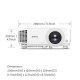 BenQ TH575 videoproyector Proyector de alcance estándar 3800 lúmenes ANSI DLP 1080p (1920x1080) 3D Blanco