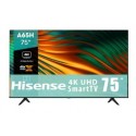Hisense 75A65H Televisor 190,5 cm (75") 4K Ultra HD Smart TV Wifi Negro