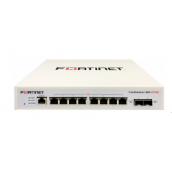 Switch Fortinet Gigabit Ethernet FortiSwitch 108F-FPOE, 8 Puertos PoE+ 10/100/1000 + 2 Puertos SFP-FS-108F-FPOE