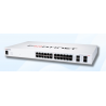 Switch Fortinet 124F-FPOE, 24 Puertos PoE 10/100/1000Mbps + 4 Puertos 10G SFP+, 128 Gbit/s, 32000 Entradas - Administrable FS-12