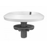 Logitech Soporte de Base de Micrófono, Blanco, para Rally