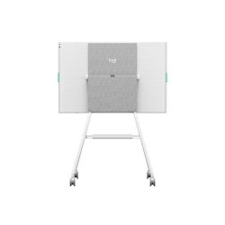 Rally Board 65 Cart Carro móvil creado para Rally Board 65 y diseñado para llevar las reuniones por video a cualquier espacio.