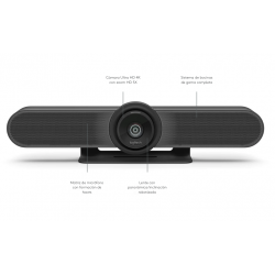 MeetUp Cámara para conferencias todo-en-uno con lente ultra gran angular para salas pequeñas