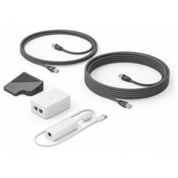 Kit Cat5e para Logitech Tap Cable Ethernet para datos y alimentación