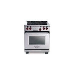 Estufa Dual Wolf DF30 30" Gas 4 Quemadores 15000/9000Btu USD