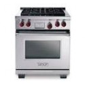 Estufa Dual Wolf DF30 30" Gas 4 Quemadores 15000/9000Btu USD