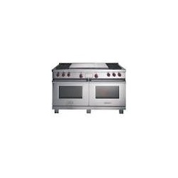 Estufa Dual Wolf DF60 60" Gas 6 Quemadores 15000/9000Btu USD