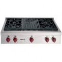 Parrilla Sellada Wolf SRT30 30" Gas 4 Quemadores 15000/9200 USD