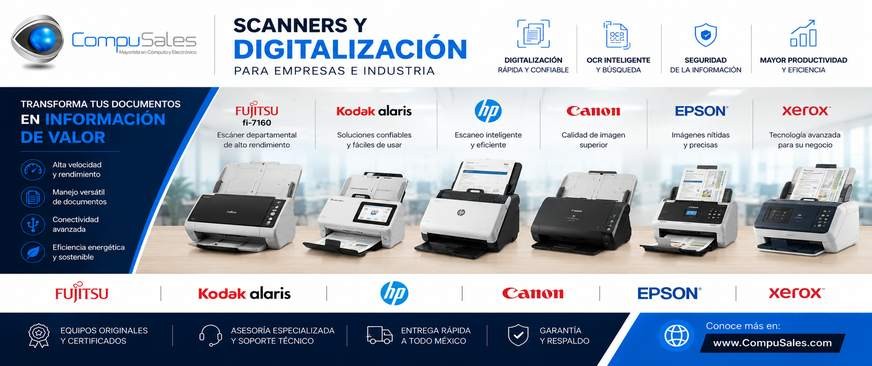 Escaners y Digitalizacion
